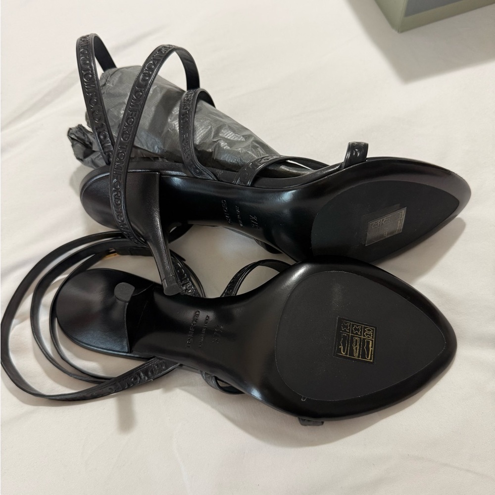 TOM FORD padlock hi heel women sandals NWT - Picture 3 of 8